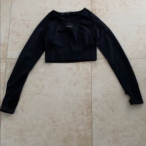 Gymshark long sleeves crop top